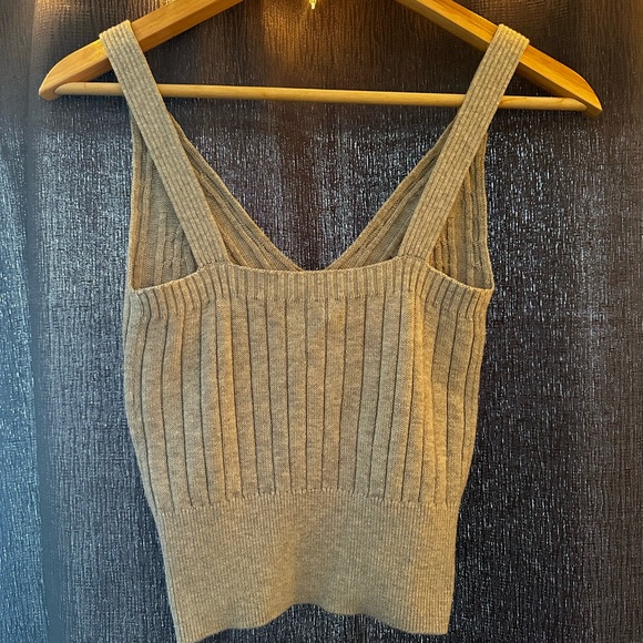 Wilfred 55/45% Wool/Cotton Camisole - Grey Size XS - Picture 2 of 3